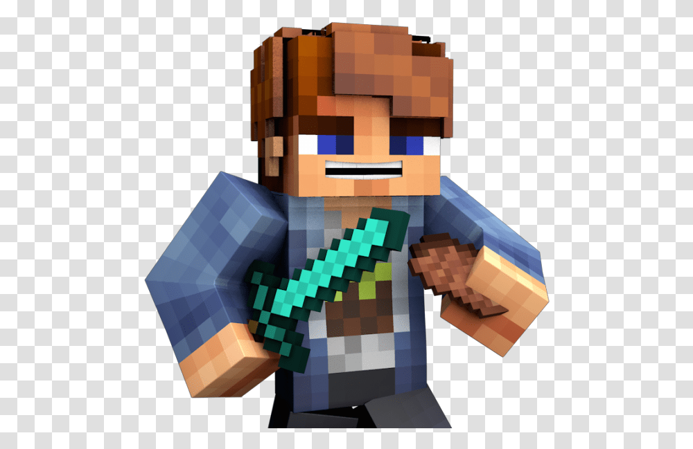 Skin Minecraft Render, Toy Transparent Png