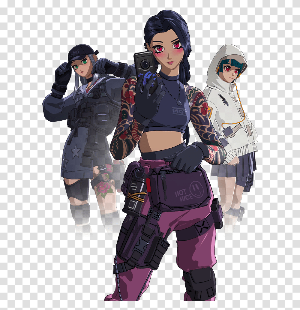 Skin Pack De Fortnite Anime, Ninja, Helmet, Clothing, Costume Transparent Png