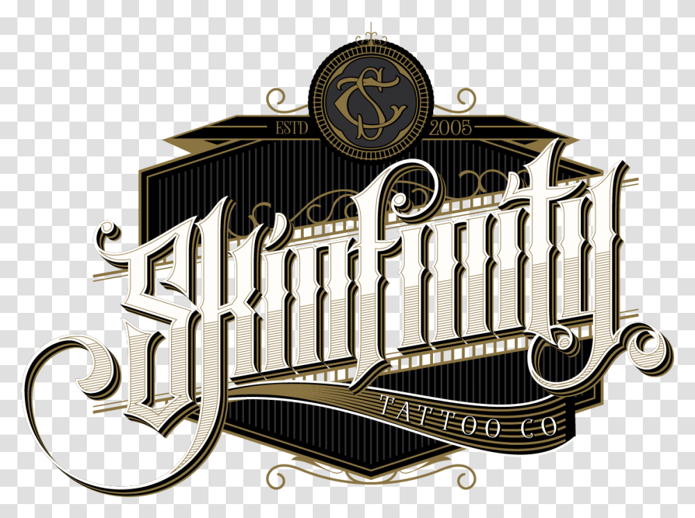 Skinfinity Tattoo Company Illustration, Logo, Symbol, Text, Alphabet Transparent Png