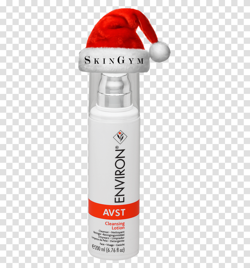 Skingym Christmas Offer Avst Cleansing Lotion, Shaker, Bottle, Cosmetics, Fire Hydrant Transparent Png