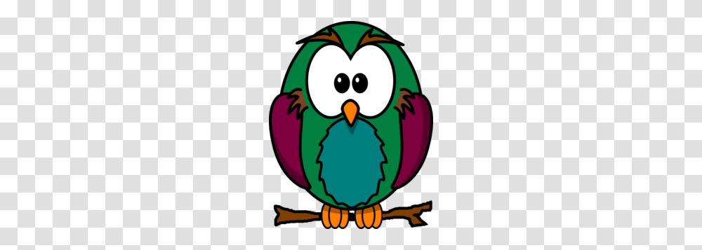 Skinny Owl On Branch Clip Art Owls Owl Owl Art, Bird, Animal, Penguin Transparent Png