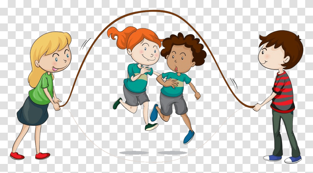 Skipping Rope Play Jumping Illustration Jump Rope Clipart, Person, Human, Leisure Activities, Girl Transparent Png