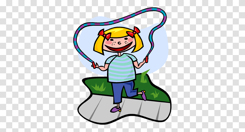 Skipping Rope Royalty Free Vector Clip Art Illustration, Elf, Outdoors, Girl, Female Transparent Png