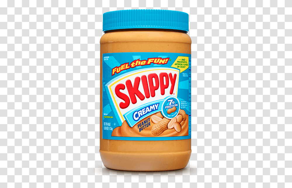 Skippy Creamy 28 Oz, Food, Peanut Butter Transparent Png