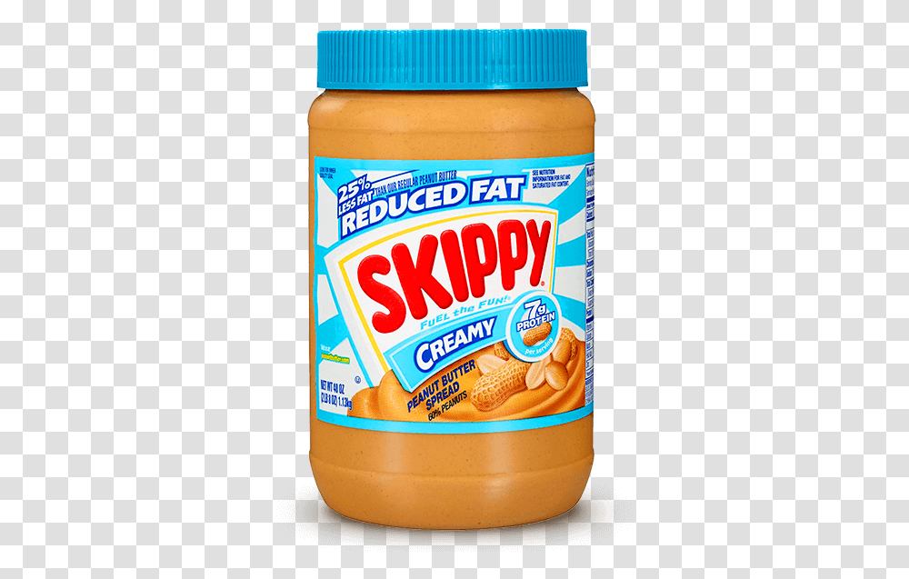 Skippy Peanut Butter Reduced Fat Nutrition Facts, Food, Mayonnaise Transparent Png