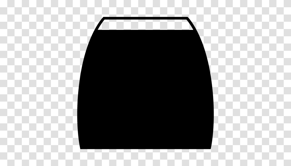 Skirt Silhouette Clothes, Label, Barrel Transparent Png