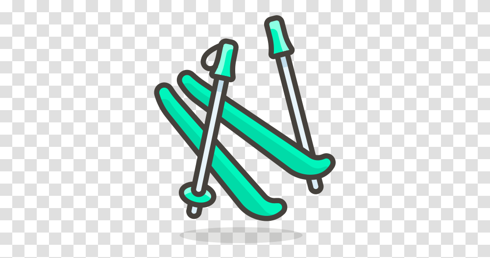 Skis Free Icon Of 780 Vector Emoji, Wand, Oars Transparent Png