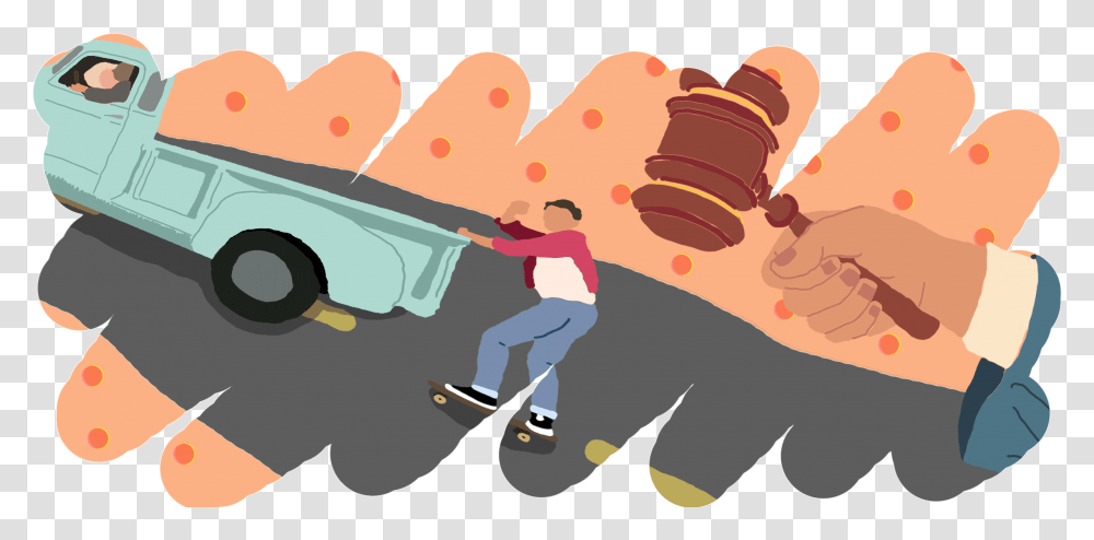 Skitching Illegal, Person, Food, Duel Transparent Png