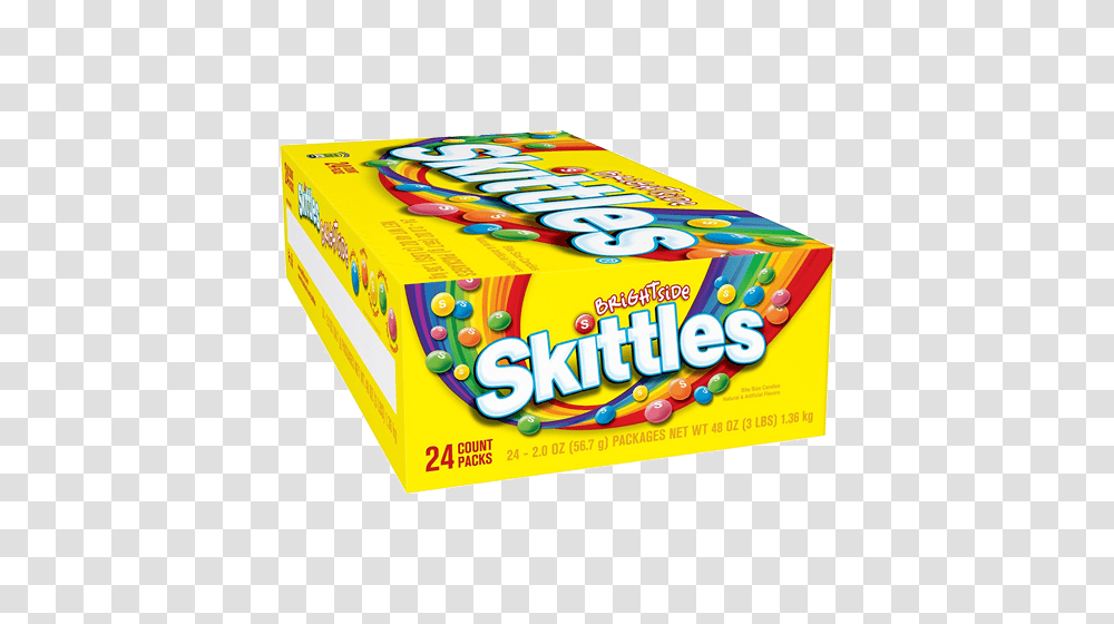 Skittles Brightside Bite Size Candies, Sweets, Food, Confectionery, Gum Transparent Png