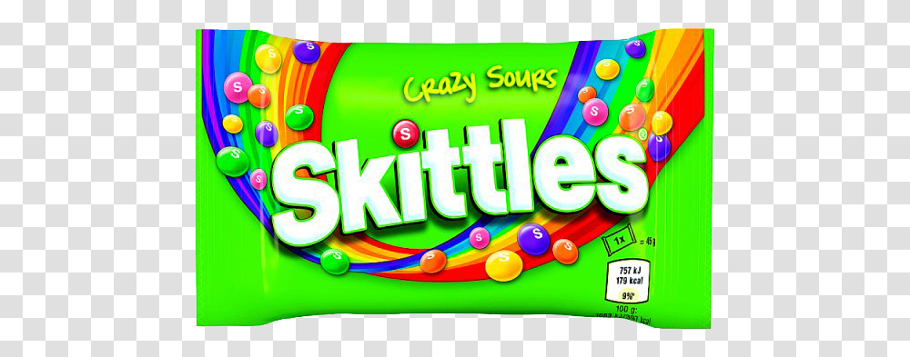 Skittles Crazy Sours Box Choccyshop Banner, Sweets, Food, Confectionery, Candy Transparent Png