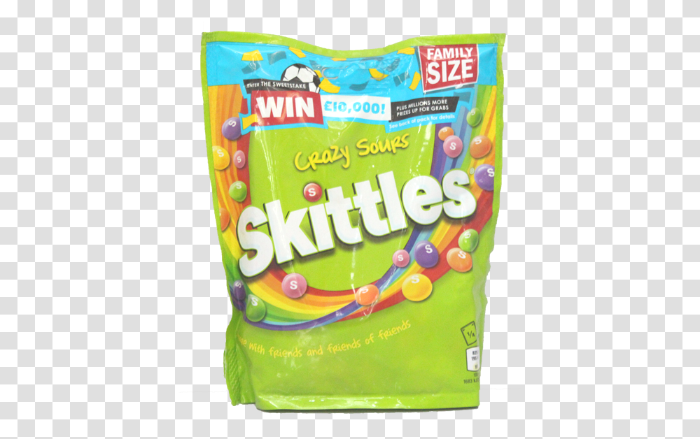 Skittles Crazy Sours Family Size Skittles Crazy Cores, Birthday Cake, Dessert, Food, Candy Transparent Png