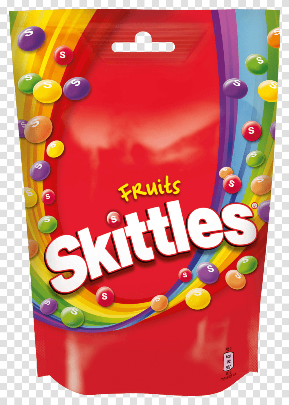 Skittles Dragees Fruits 174g Big Bag Of Skittles, Food, Candy, Lollipop, Text Transparent Png