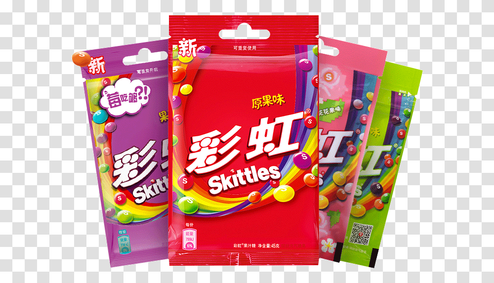 Skittles, Food, Candy, Gum, Lollipop Transparent Png