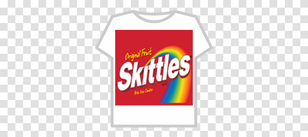 Skittles T Shirt Roblox Graphic Design, Clothing, Dress, Text, T-Shirt Transparent Png