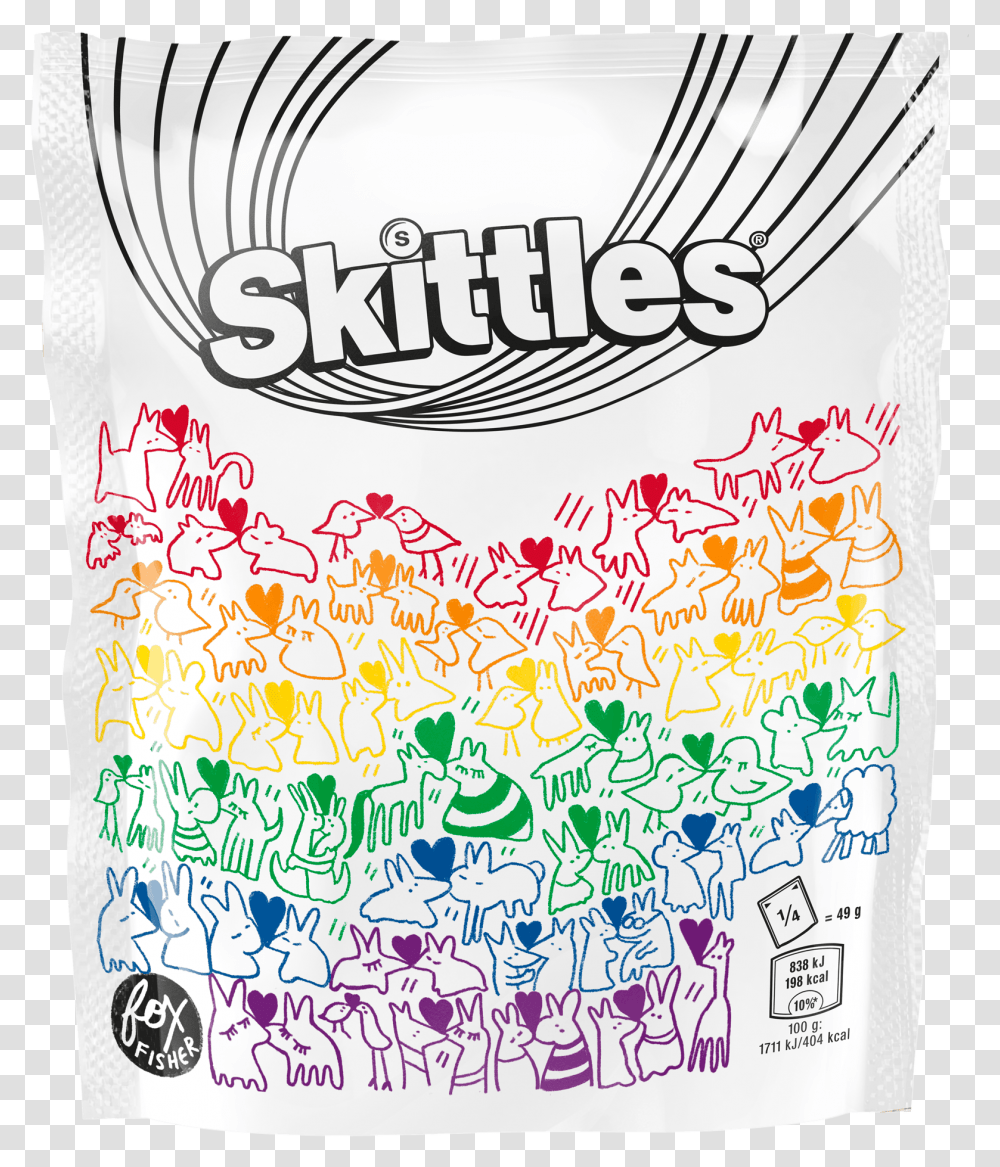 Skittles Teams Up With Lgbtq Artists For Pride 2019 Pride Skittles 2019, Pillow, Cushion, Text, Clothing Transparent Png