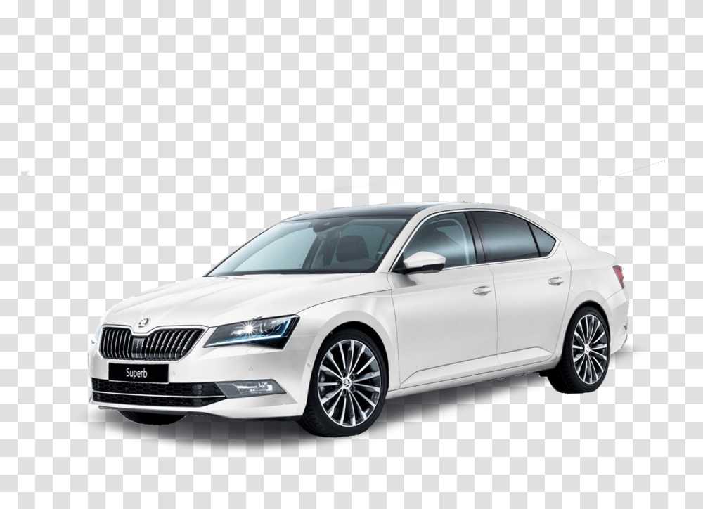 Skoda, Car, Sedan, Vehicle, Transportation Transparent Png