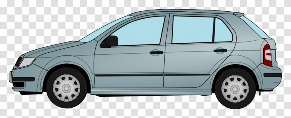 Skoda Fabia Profile Drawing Palio Preto Com Faixas, Sedan, Car, Vehicle, Transportation Transparent Png