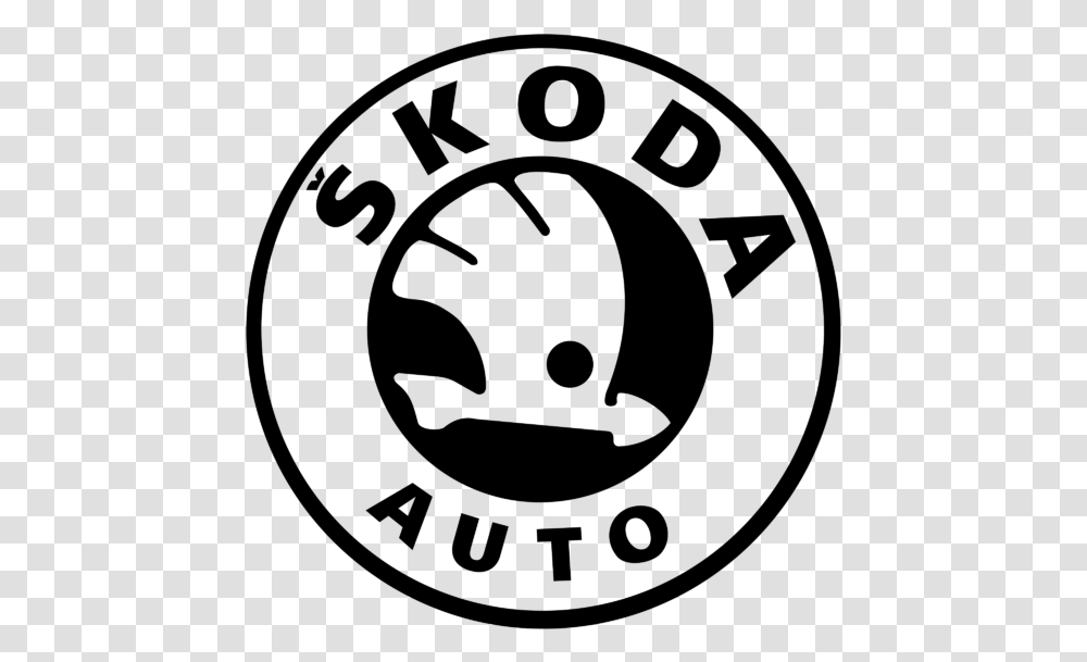 Skoda Logo Black And White, Gray, World Of Warcraft Transparent Png