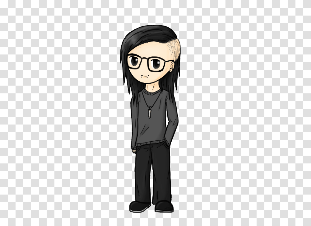 Skrillex Image, Manga, Comics, Book, Sleeve Transparent Png