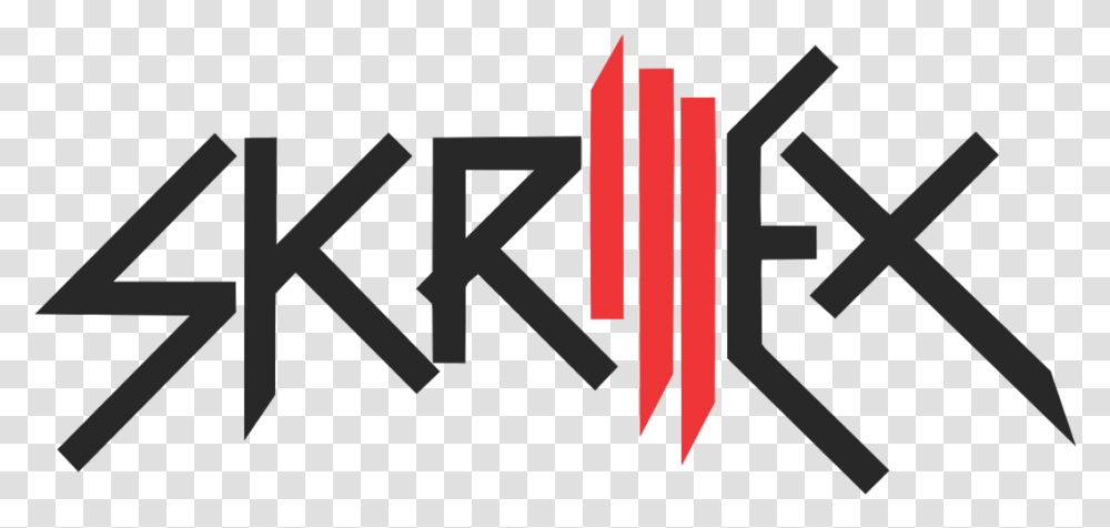 Skrillex Logo Skrillex, Word, Text, Cross, Symbol Transparent Png