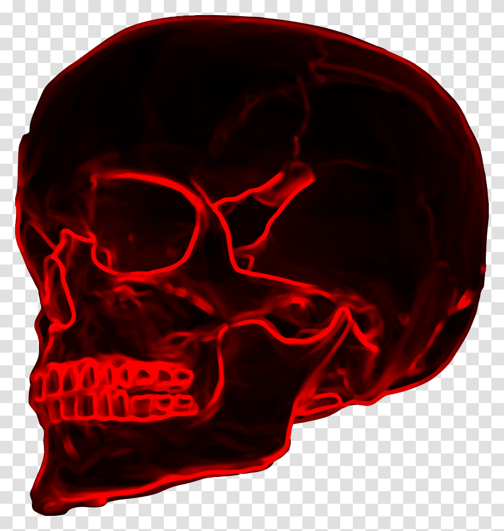 Skull 19 Clip Arts Red Skull Art, Light, Neon, Sphere, Sunglasses Transparent Png