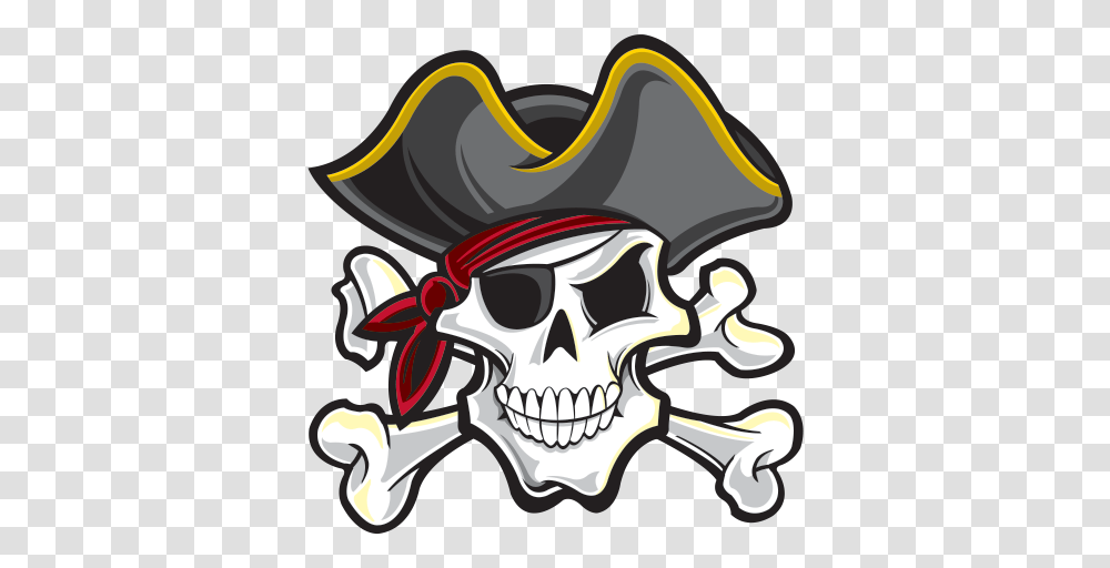 Skull Amp Bones Skull And Crossbones Piracy Human Skull Pirate Skull And Crossbones Cartoon Transparent Png