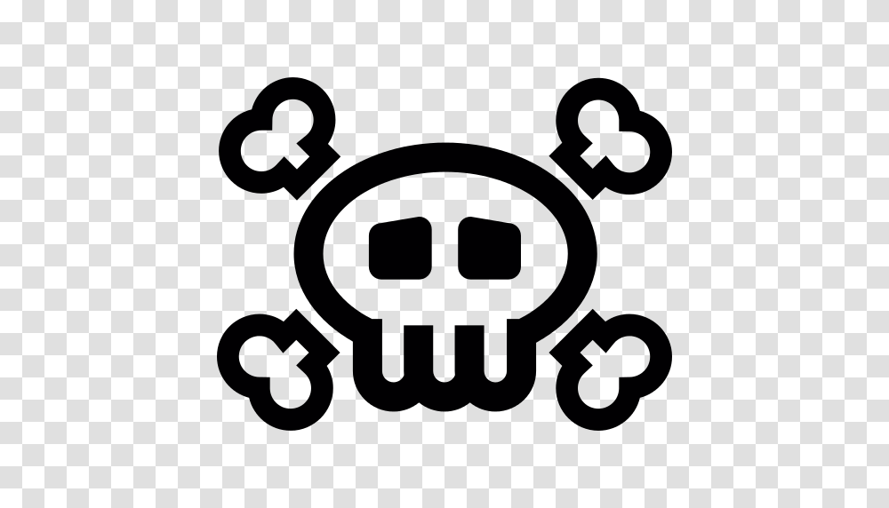 Skull And Bones Icon, Face, Alphabet Transparent Png