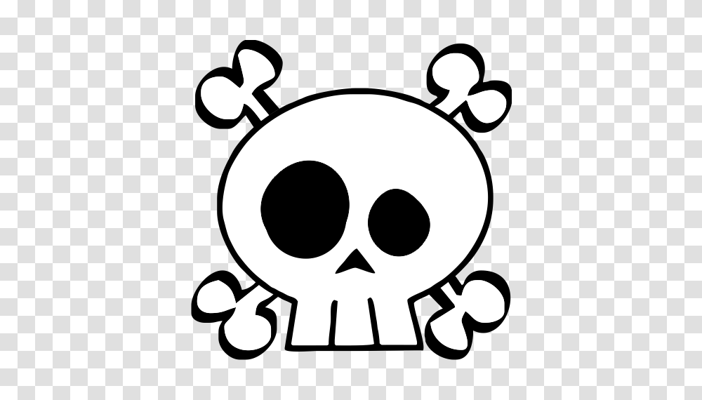 Skull And Cross Bones Free Download Clip Art, Stencil, Emblem, Pirate Transparent Png