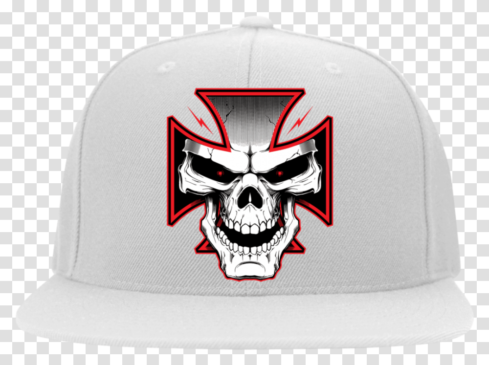 Skull And Cross Vector, Apparel, Baseball Cap, Hat Transparent Png