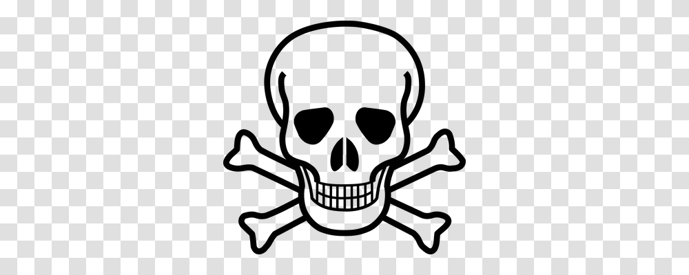 Skull And Crossbones Gray, World Of Warcraft Transparent Png