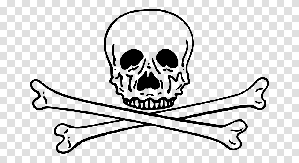 Skull And Crossbones Clip Art, Gray, World Of Warcraft Transparent Png