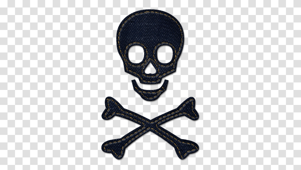 Skull And Crossbones Clip Art, Emblem Transparent Png