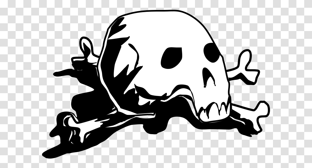 Skull And Crossbones Download Free Skull And Crossbones En, Stencil Transparent Png
