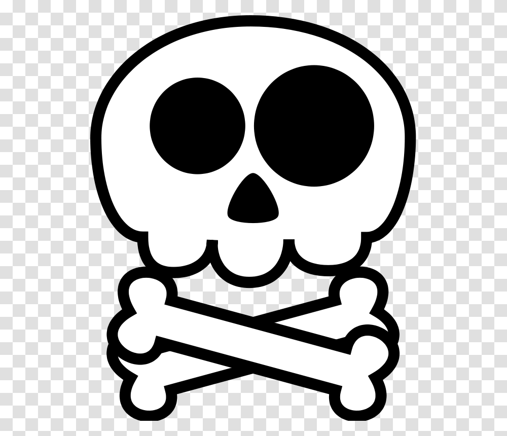 Skull And Crossbones Free Stock Photo Illustration Of A Skull, Stencil, Rug, Sticker Transparent Png