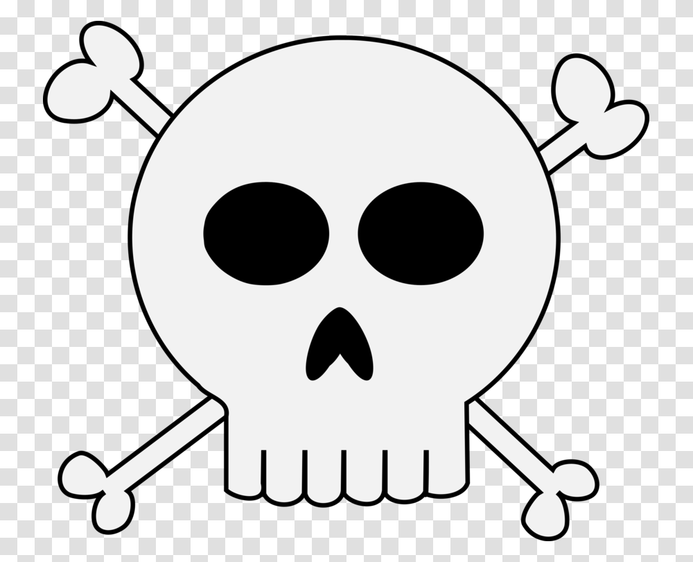 Skull And Crossbones Human Skull Symbolism Skull And Bones Drawing, Stencil, Pillow, Cushion, Silhouette Transparent Png