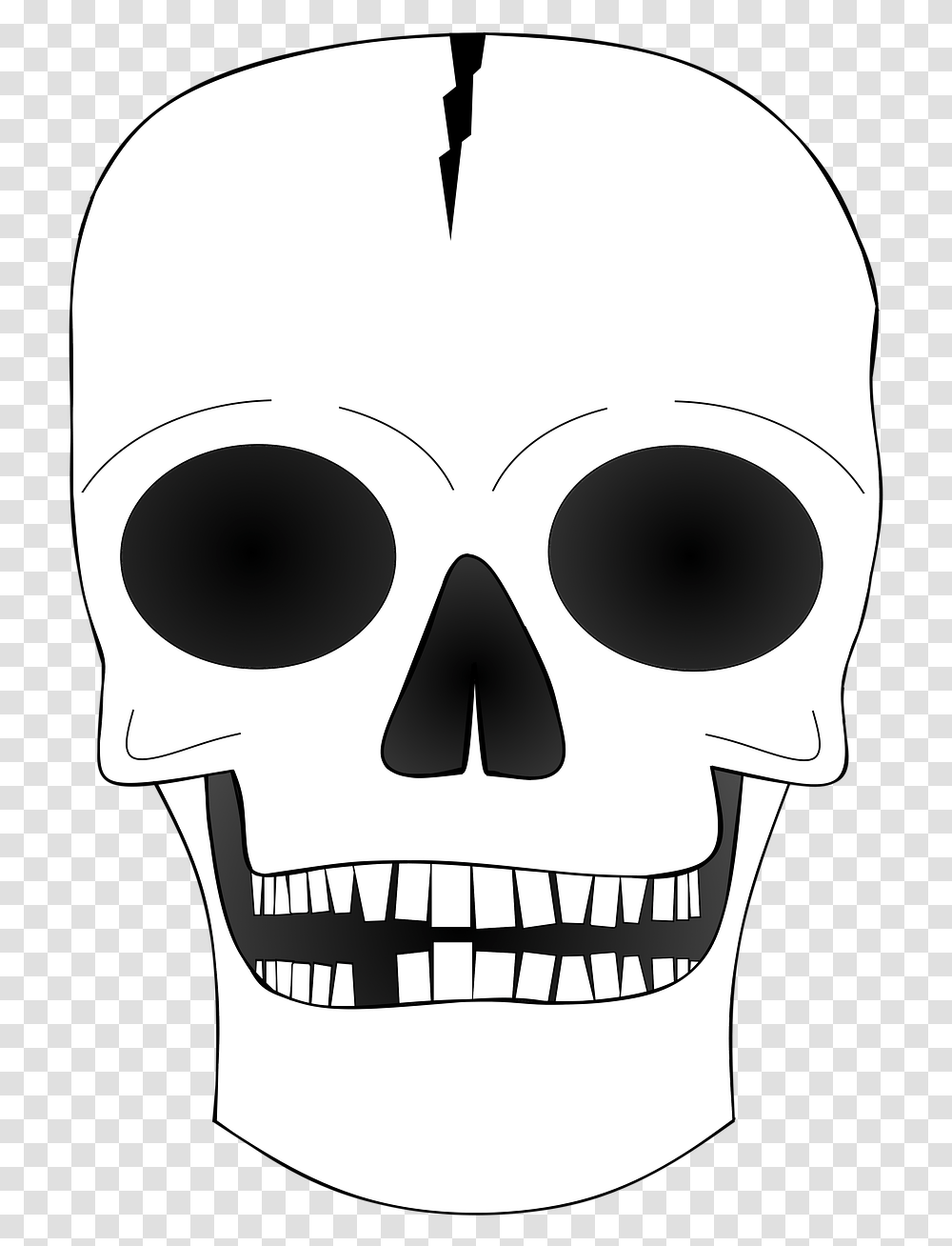 Skull And Crossbones Pirates Skull Death Bone Skull, Pillow, Cushion, Head, Stencil Transparent Png