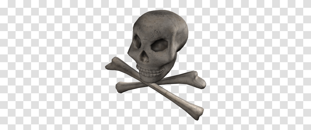 Skull And Crossbones Roblox Roblox Skull, Person, Human, Skeleton Transparent Png