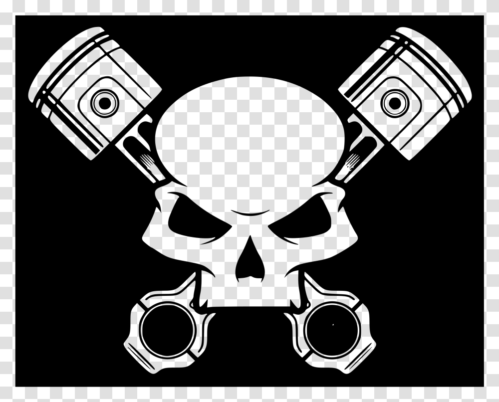 Skull And Pistons, Gray, World Of Warcraft Transparent Png
