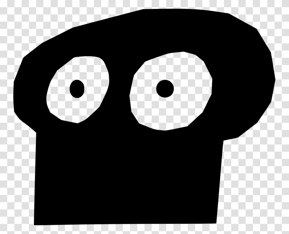 Skull Black White Cartoon, Gray, World Of Warcraft Transparent Png