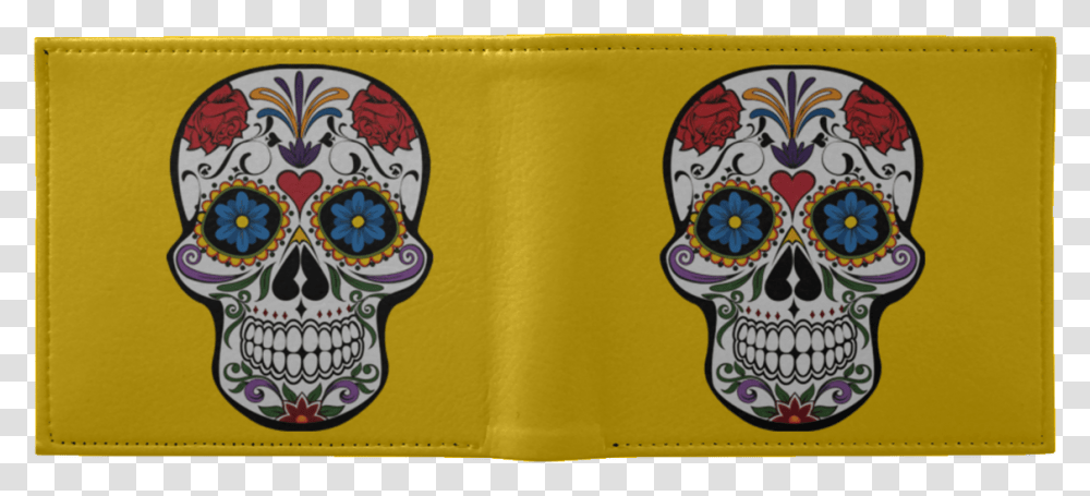 Skull Cartoon Day Of The Dead, Label, Sticker, Accessories Transparent Png