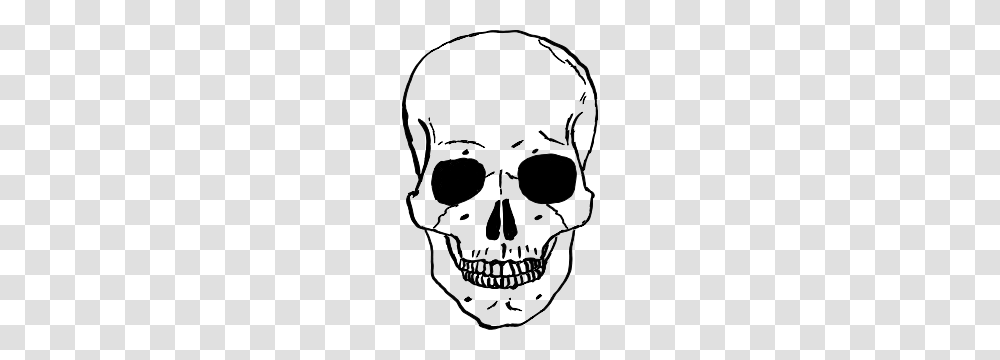 Skull Clip Art Black And White, Gray, World Of Warcraft Transparent Png