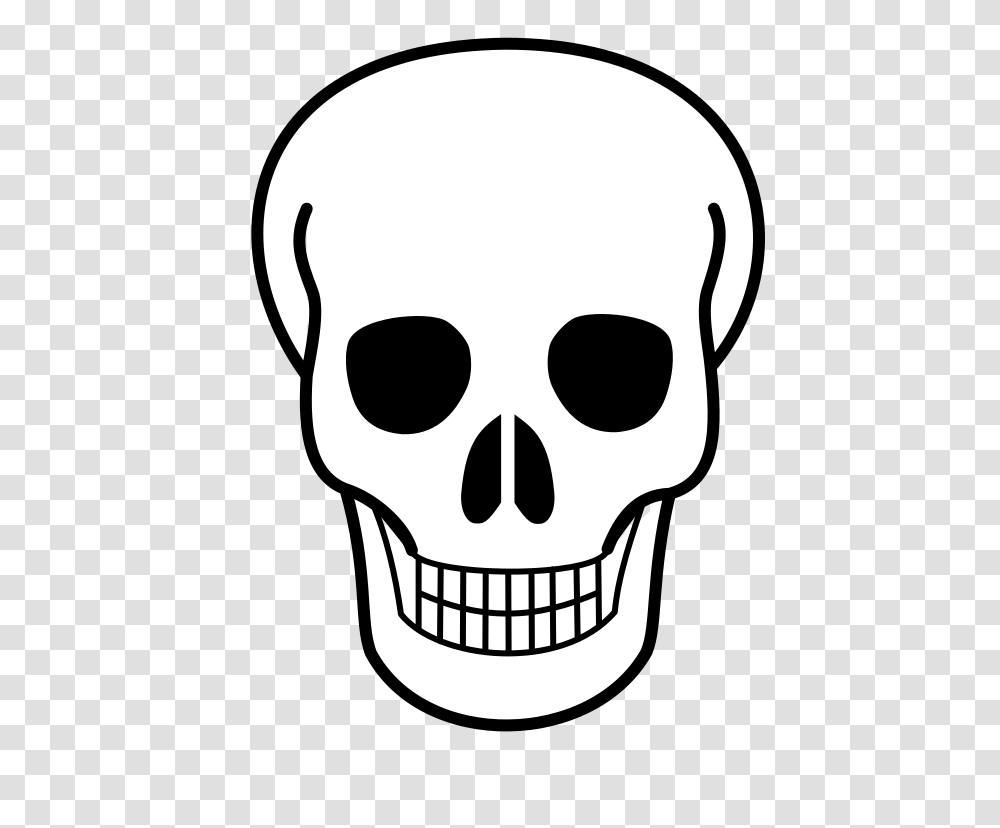 Skull Clipart Fileskull Iconsvg Wikimedia Commons Music Clipart, Stencil, Apparel Transparent Png