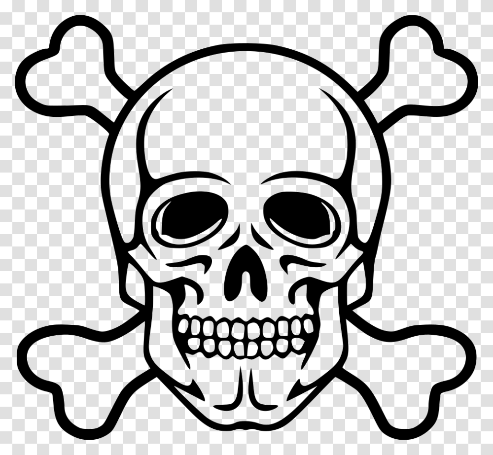 Skull Clipart Free Death File, Label, Drawing, Stencil Transparent Png