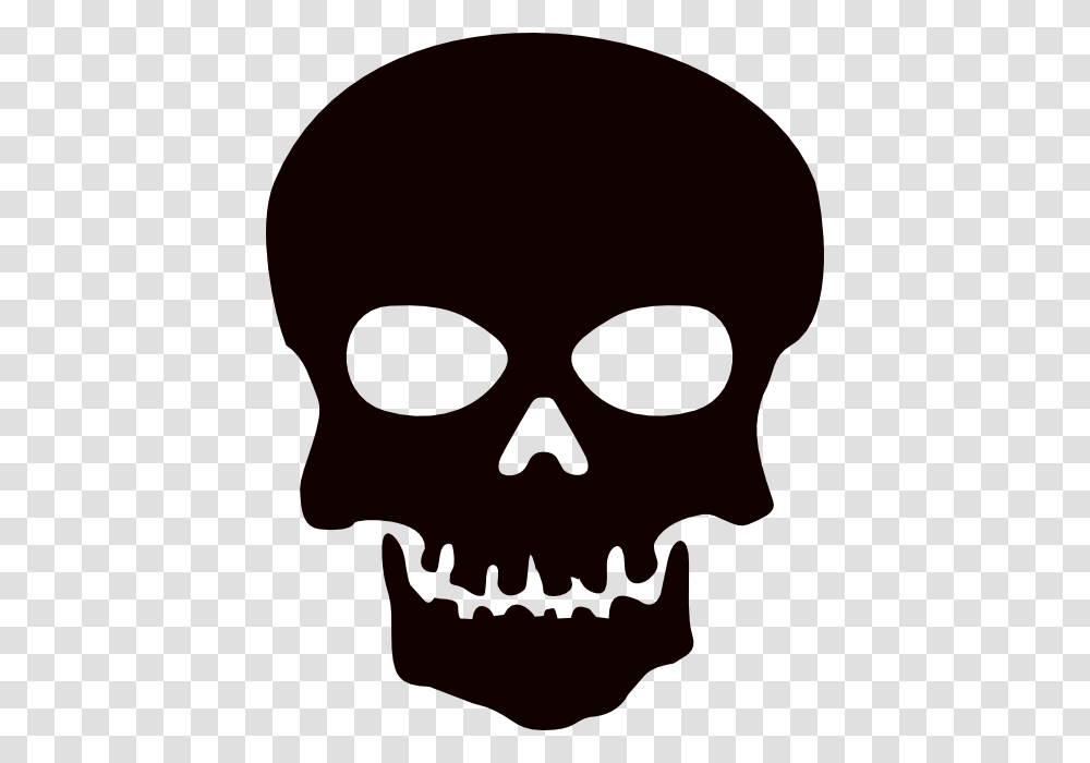 Skull Clipart, Mask, Stencil Transparent Png