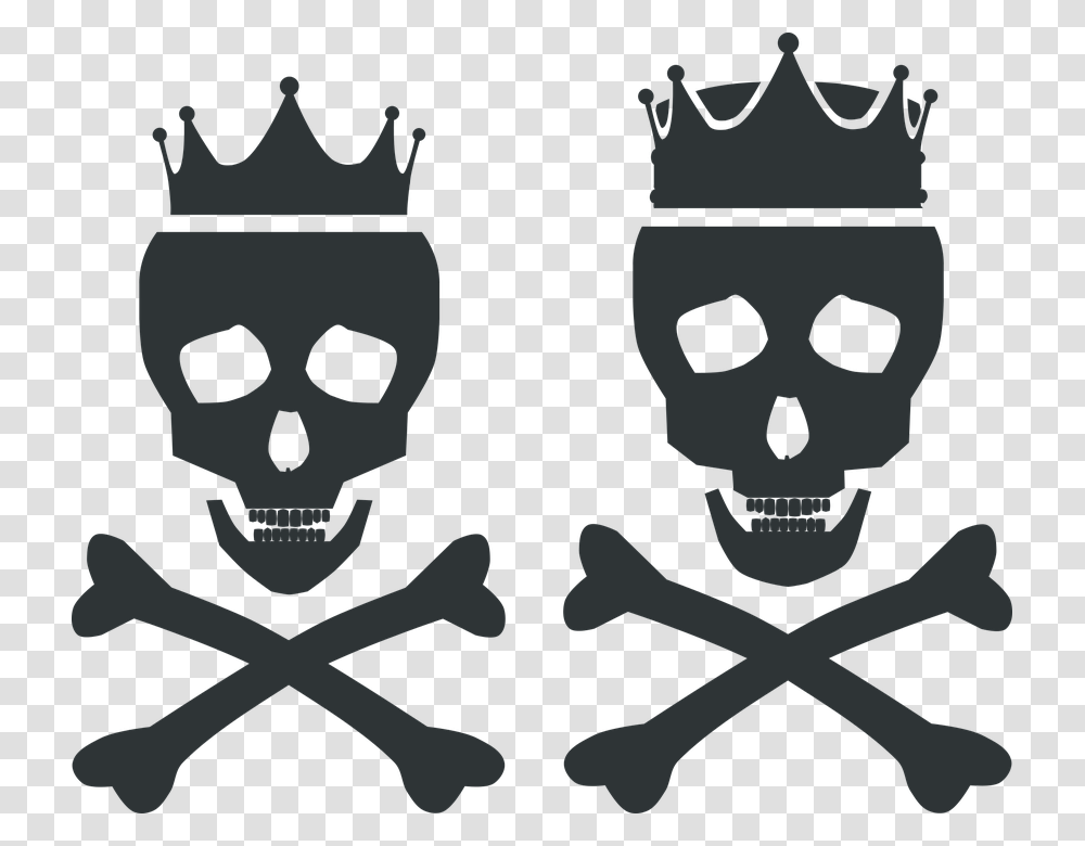 Skull Clipart Queen De Peligro, Accessories, Accessory, Jewelry, Stencil Transparent Png