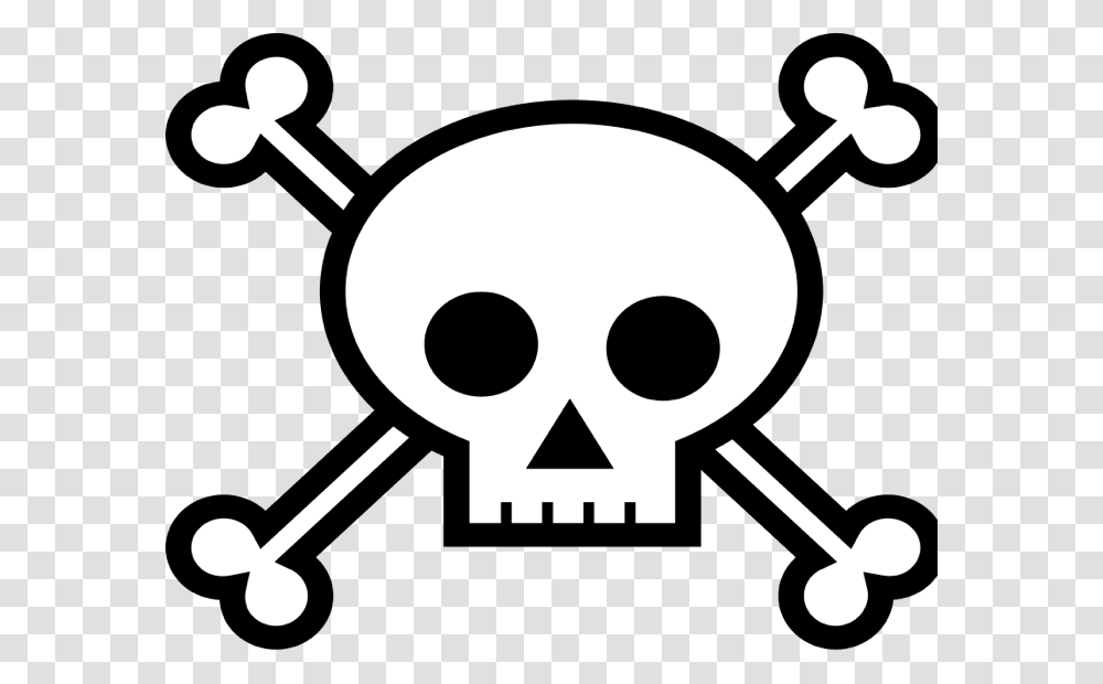 Skull Cliparts, Stencil, Pirate, Logo Transparent Png