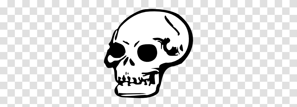 Skull Cliparts, Stencil Transparent Png