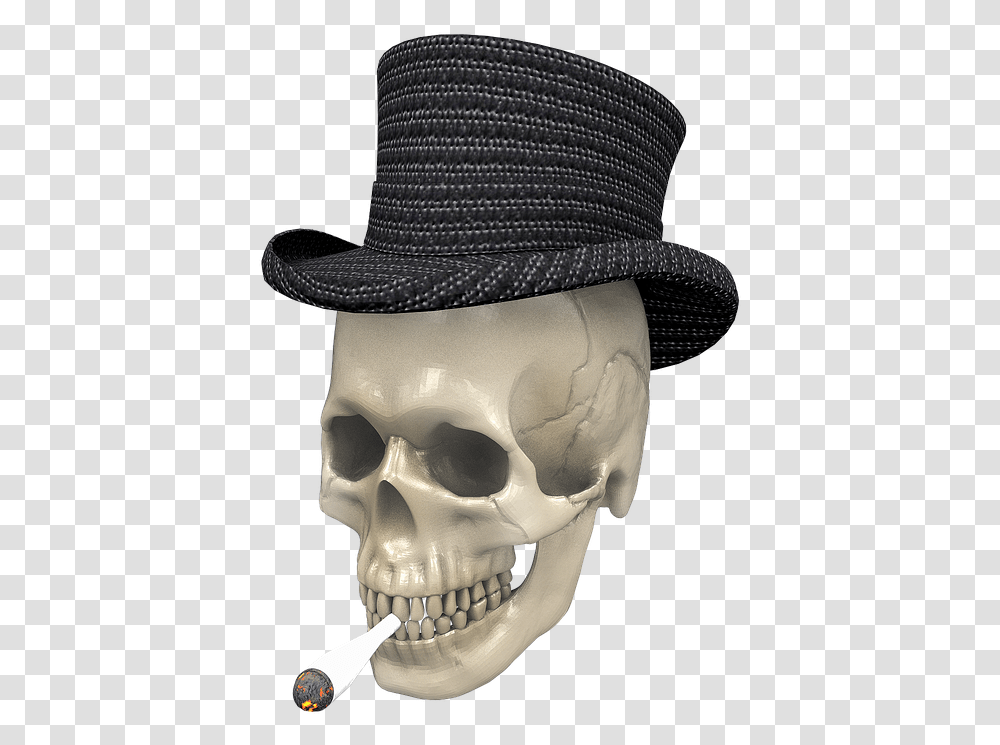 Skull, Apparel, Hat, Sun Hat Transparent Png