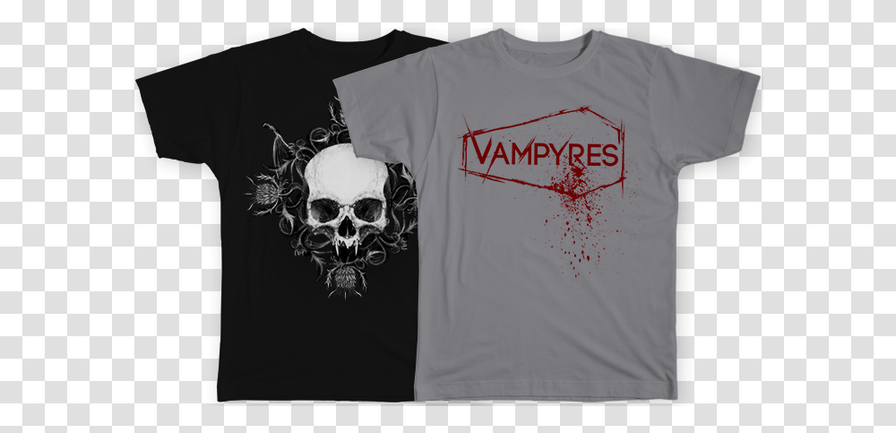 Skull, Apparel, T-Shirt, Sleeve Transparent Png