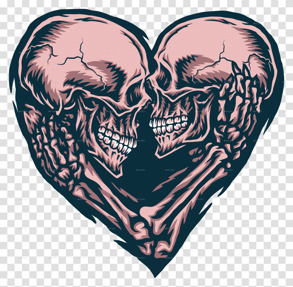 Skull Couple Skull Couple, Art, Rug, Graphics, Symbol Transparent Png